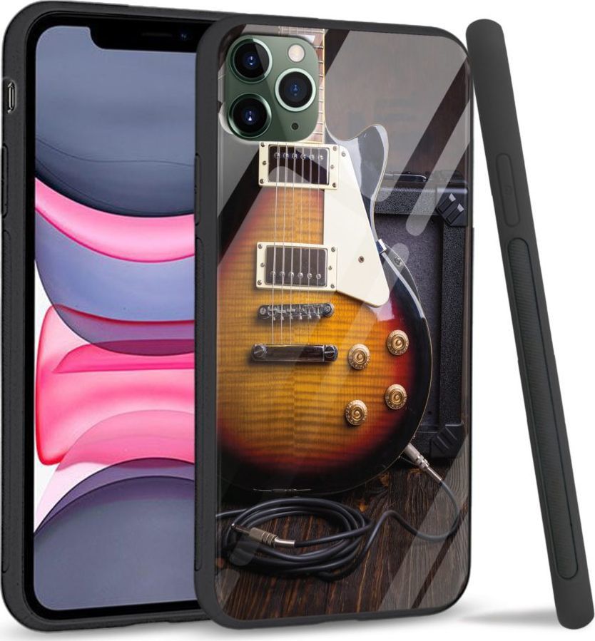 Super Fashion Etui na telefon Apple Iphone 11 Premium Case Electric Guitar 1