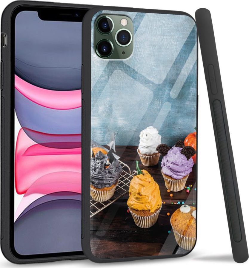 Super Fashion Etui na telefon Apple Iphone 11 Premium Case Icecream cupcakes 1