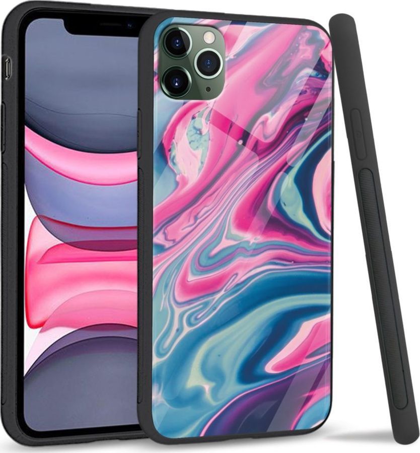 Super Fashion Etui na telefon Apple Iphone 11 Premium Case Liquid Abstract 1