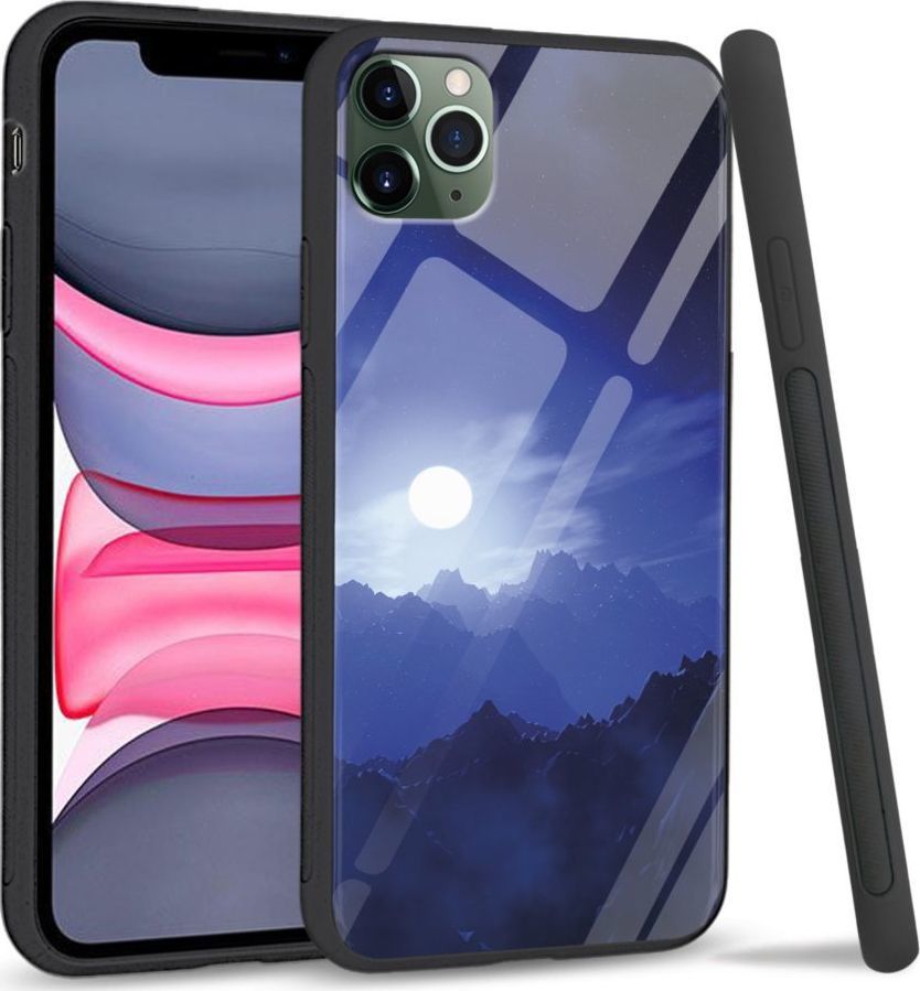 Super Fashion Etui na telefon Apple Iphone 11 Premium Case Blue night 1