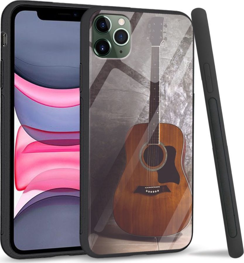 Super Fashion Etui na telefon Apple Iphone 11 Premium Case Guitar 1