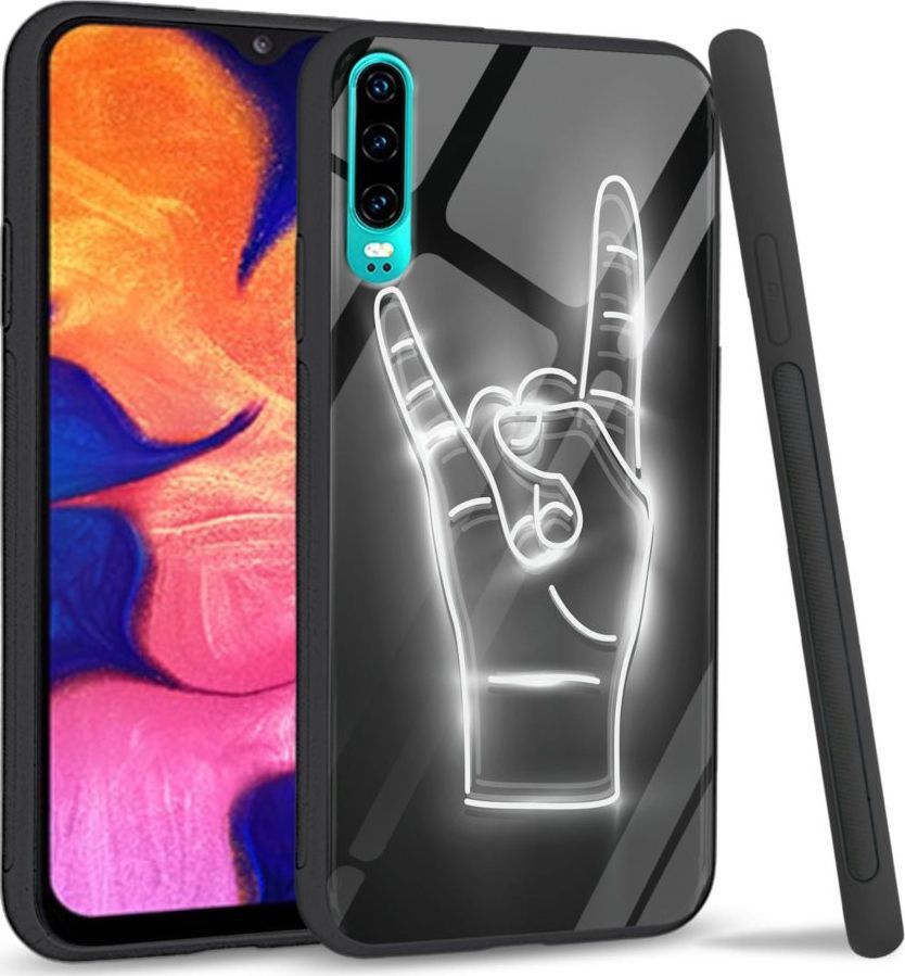 Super Fashion Etui na telefon Huawei P30 Premium Case We Rock 1