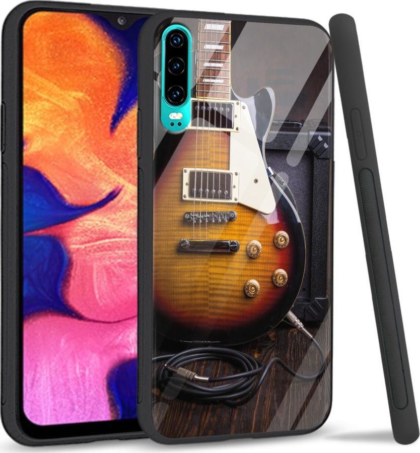 Super Fashion Etui na telefon Huawei P30 Premium Case Electric Guitar 1