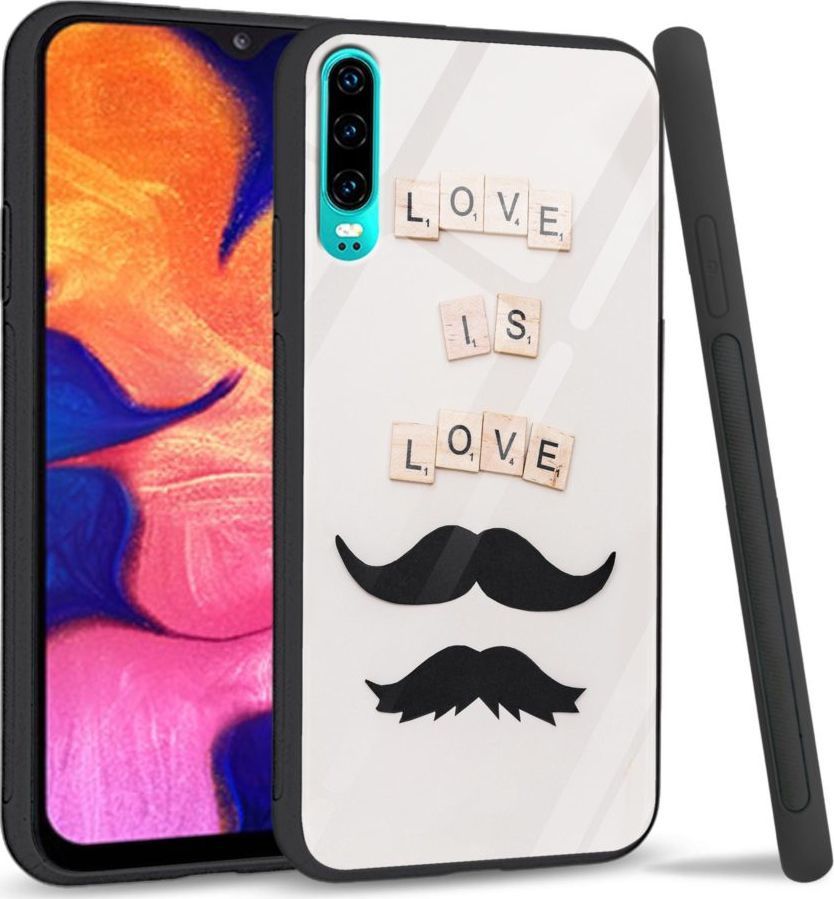 Super Fashion Etui na telefon Huawei P30 Premium Case Love is love 1