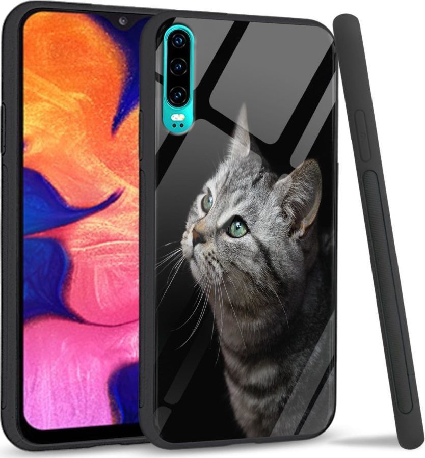 Super Fashion Etui na telefon Huawei P30 Premium Case My kitty friend 1