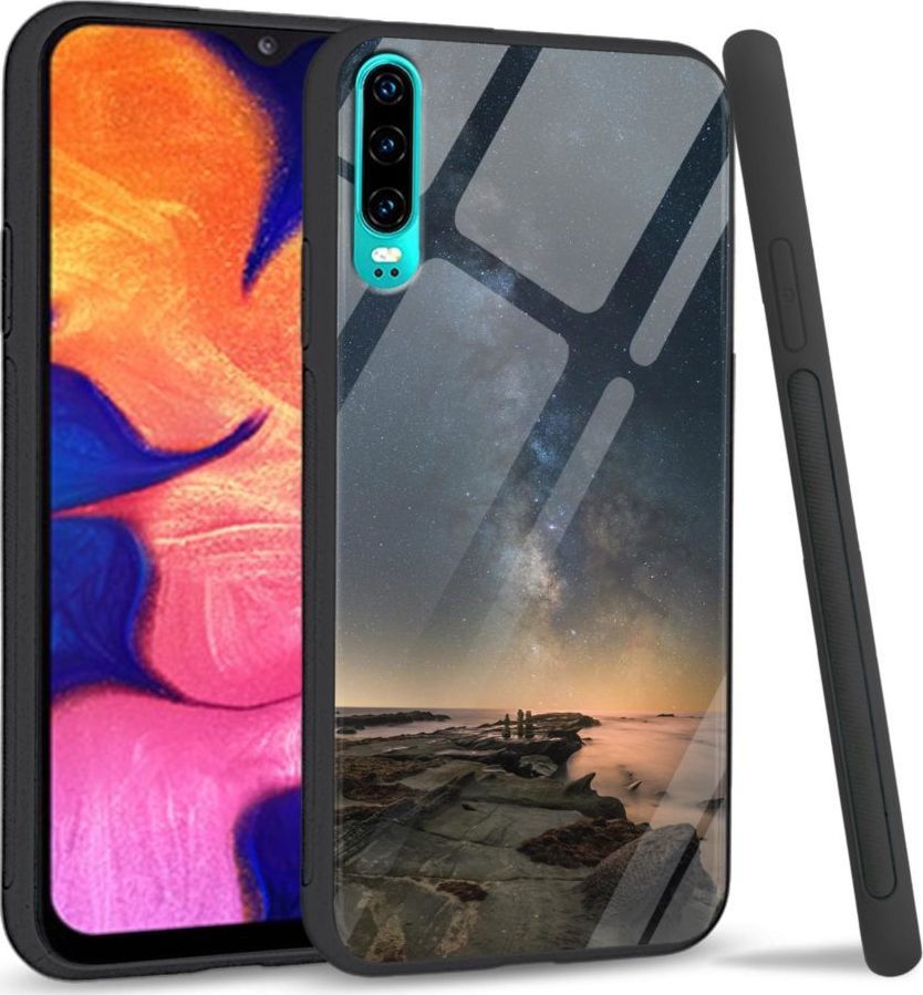 Super Fashion Etui na telefon Huawei P30 Premium Case Stary night rocks 1