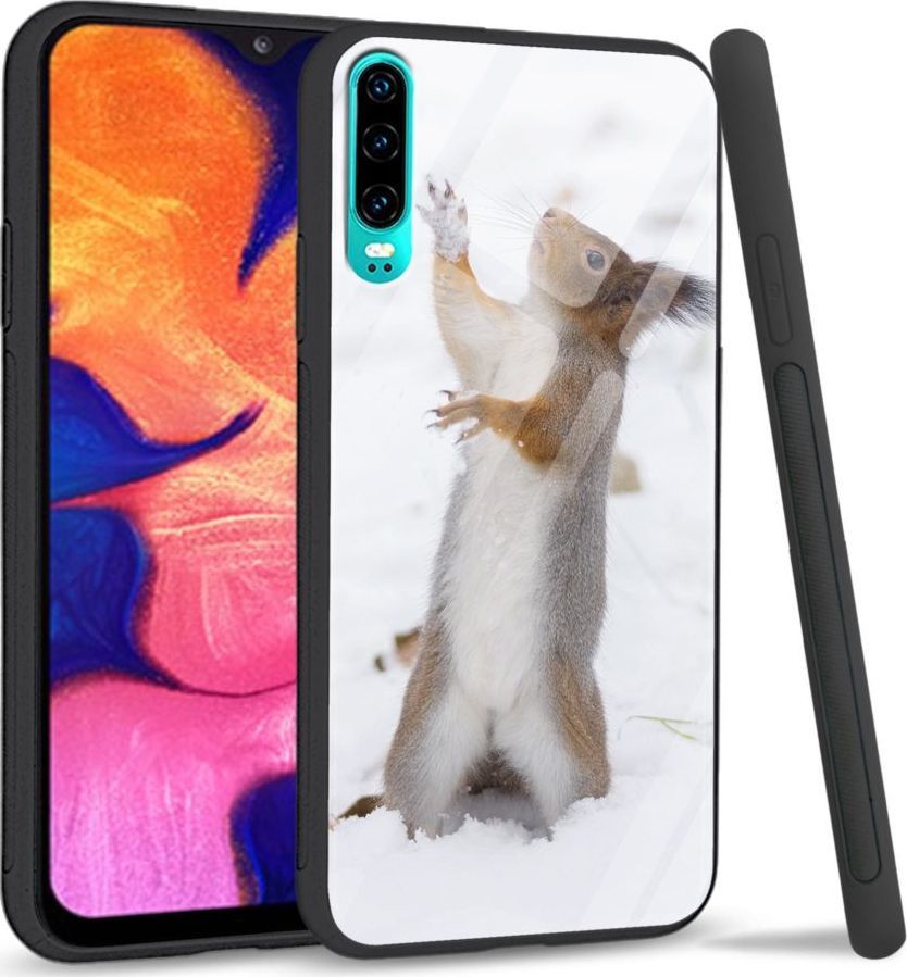 Super Fashion Etui na telefon Huawei P30 Premium Case Snow squirrel 1