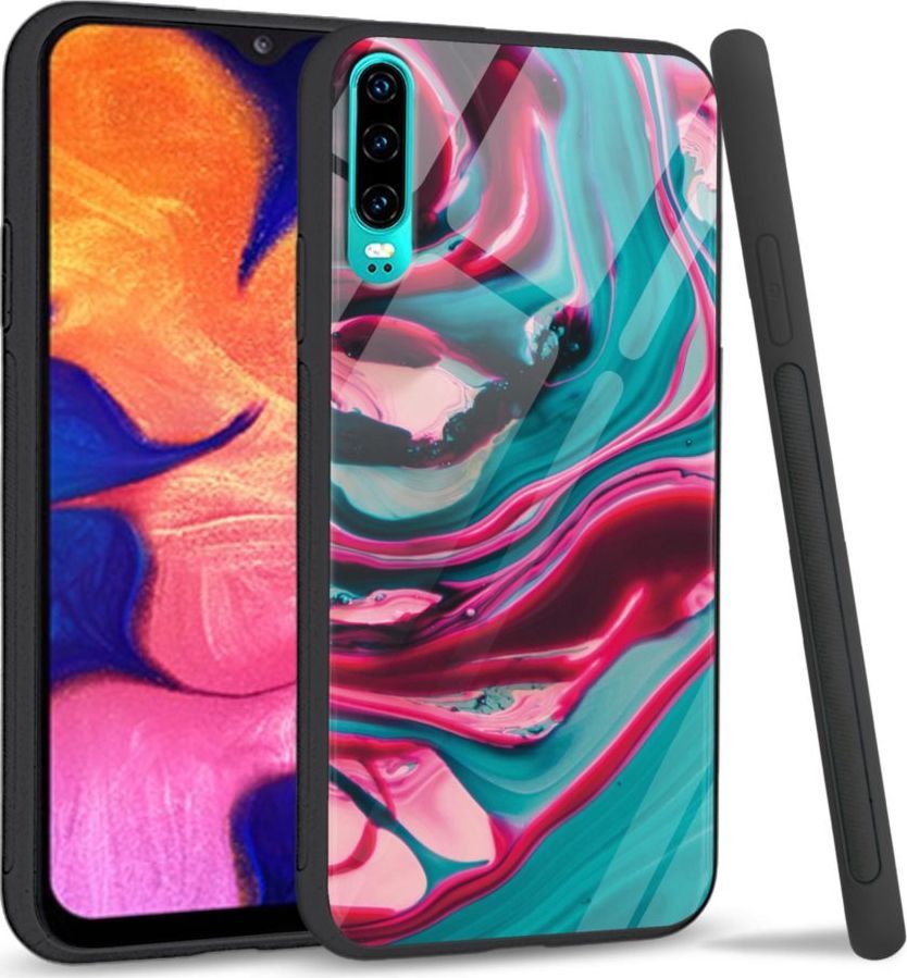 Super Fashion Etui na telefon Huawei P30 Premium Case Water color abstract 1
