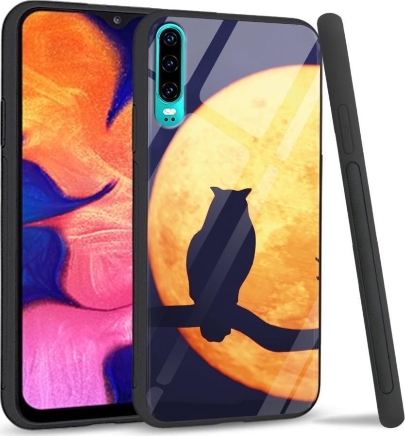 Super Fashion Etui na telefon Huawei P30 Premium Case Night Owl 1