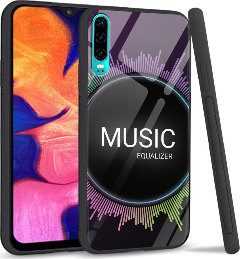 Super Fashion Etui na telefon Huawei P30 Premium Case Music equalizer 1