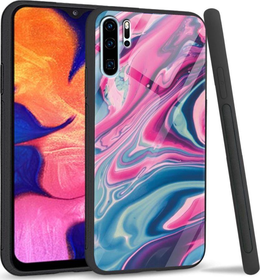 Super Fashion Etui na telefon Huawei P30 PRO Premium Case Liquid Abstract 1