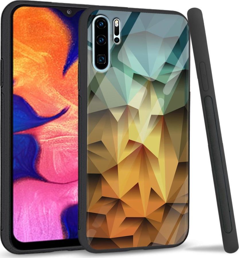 Super Fashion Etui na telefon Huawei P30 PRO Premium Case Polygonal 1