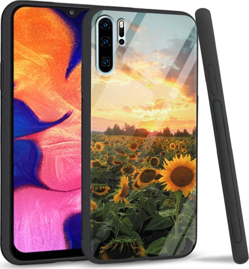 Super Fashion Etui na telefon Huawei P30 PRO Premium Case Sunflower Garden 1