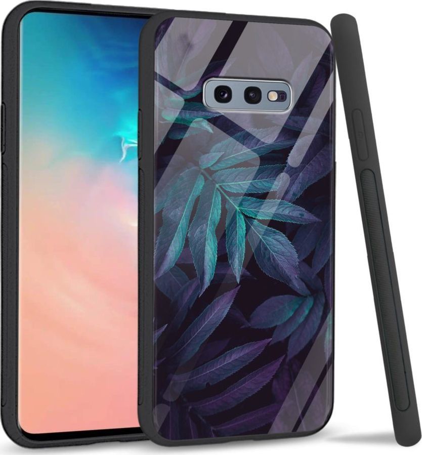 Super Fashion Etui na telefon Samsung Galaxy S10E Premium Case Night leaves 1