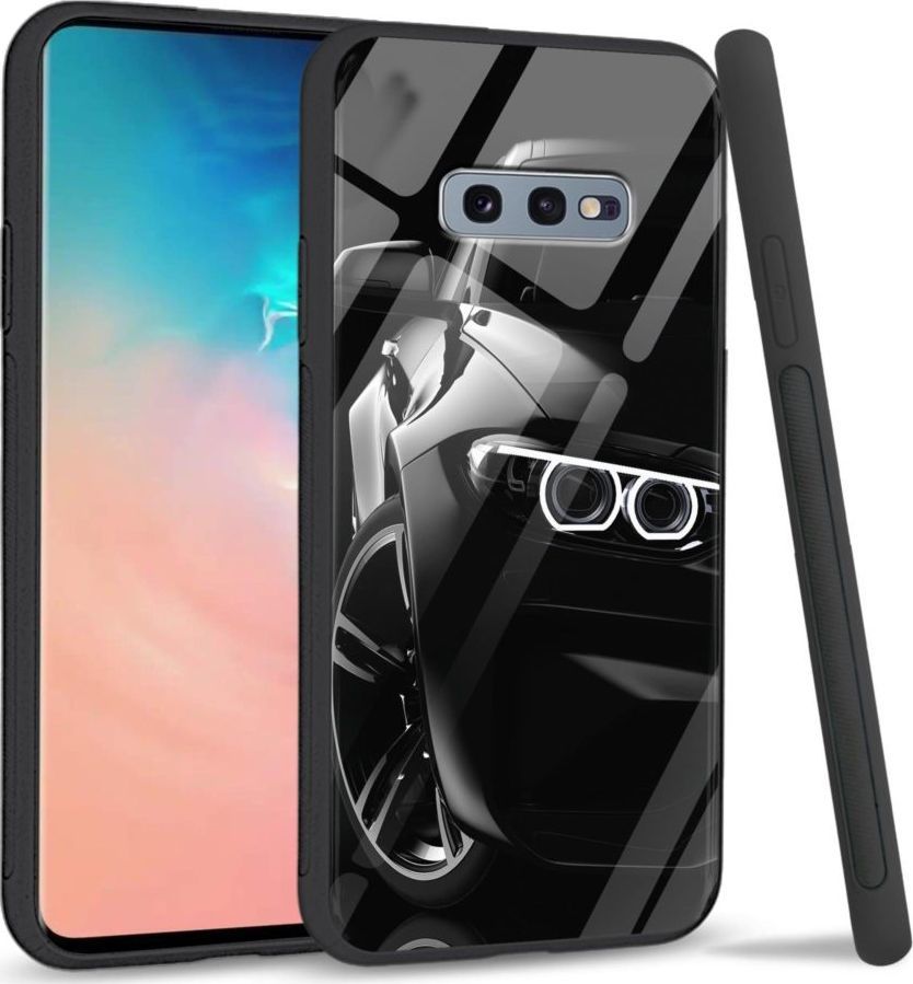 Super Fashion Etui na telefon Samsung Galaxy S10E Premium Case LED headlights 1