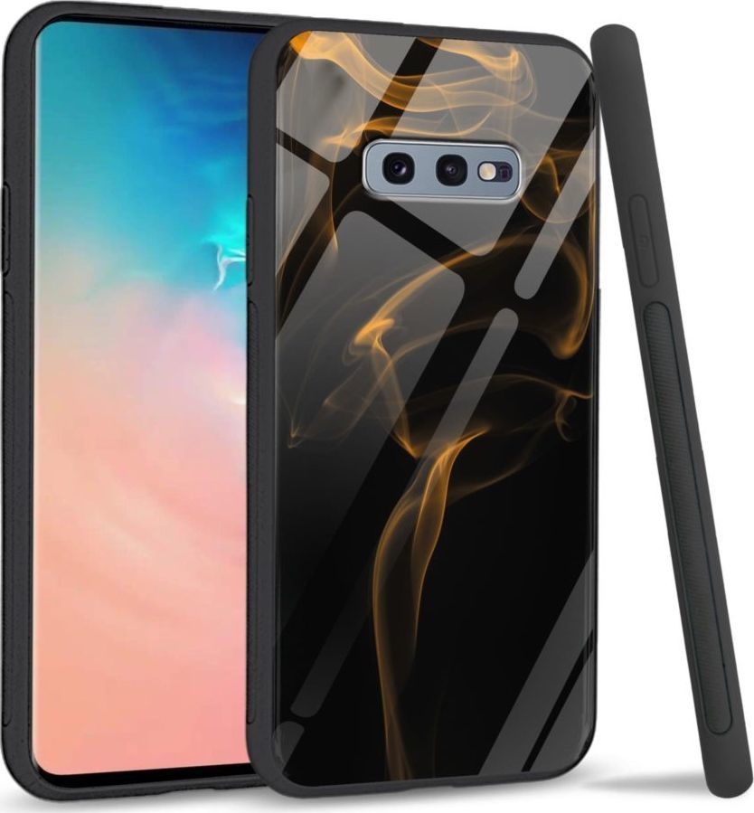 Super Fashion Etui na telefon Samsung Galaxy S10E Premium Case Orange smoke 1