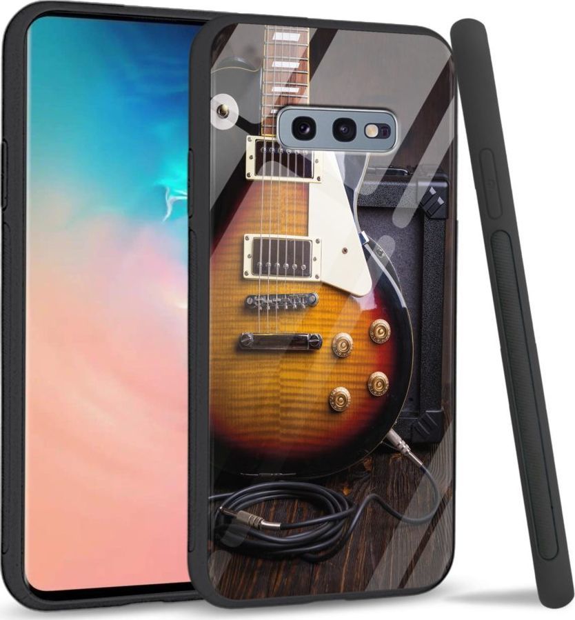 Super Fashion Etui na telefon Samsung Galaxy S10E Premium Case Electric Guitar 1