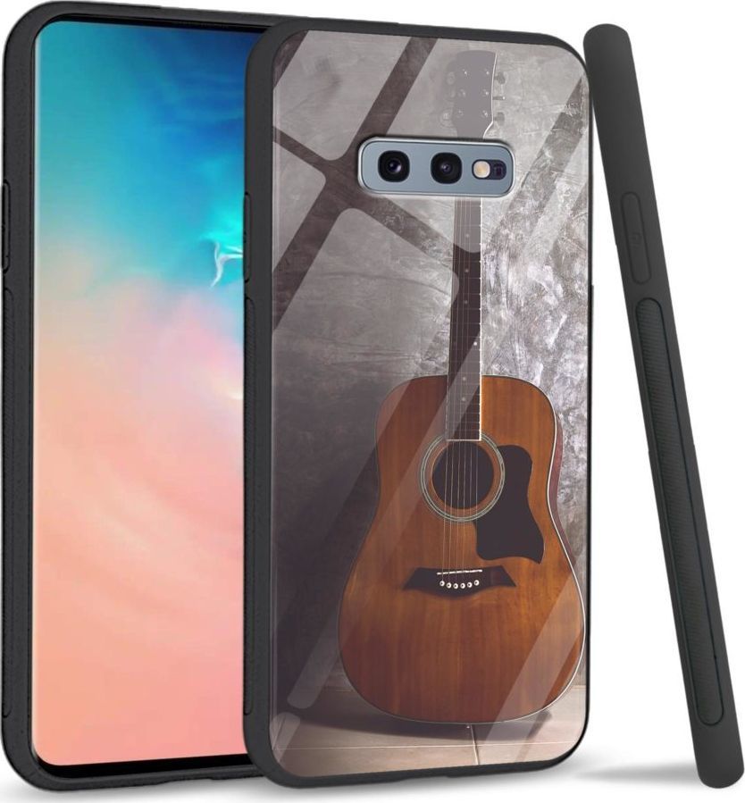 Super Fashion Etui na telefon Samsung Galaxy S10E Premium Case Guitar 1
