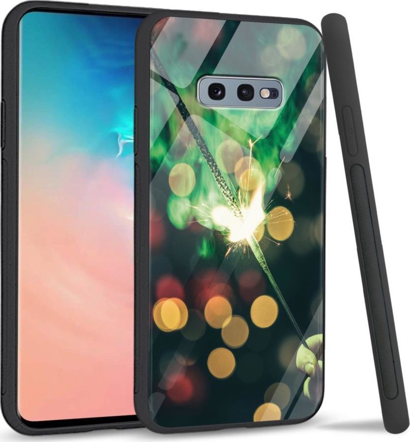Super Fashion Etui na telefon Samsung Galaxy S10E Premium Case Firework 1