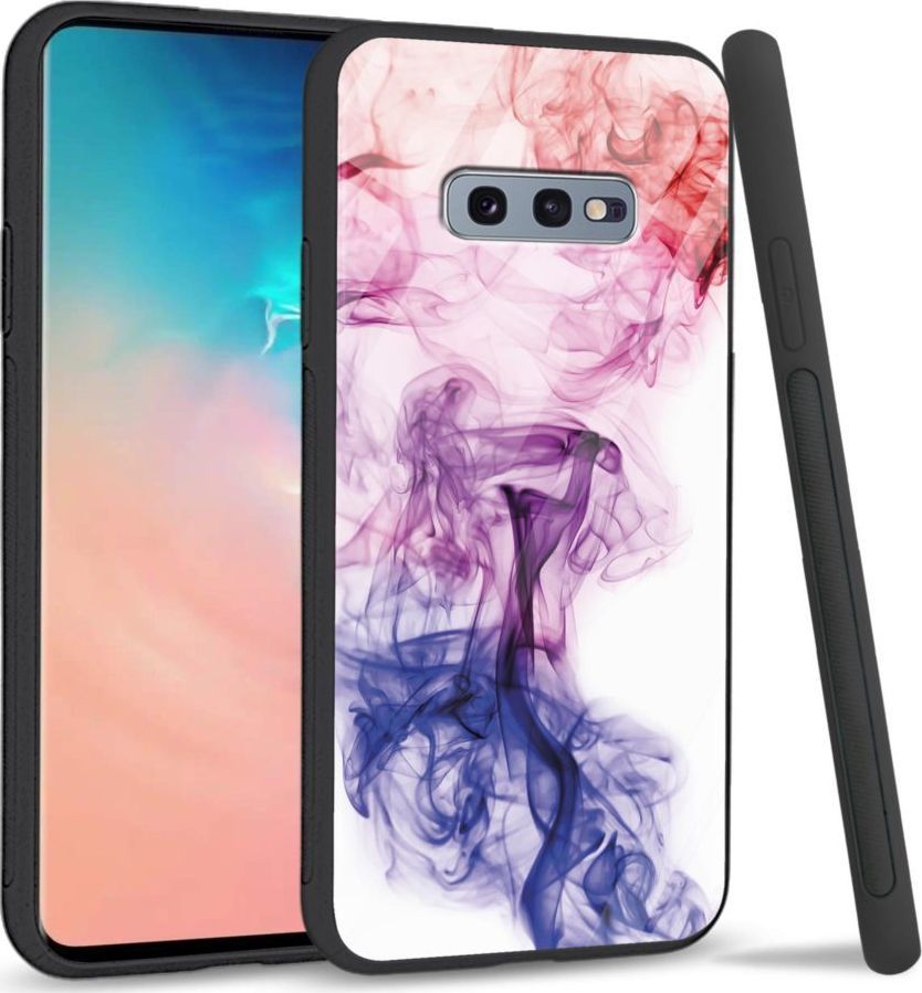Super Fashion Etui na telefon Samsung Galaxy S10E Premium Case Smoke abstract 1