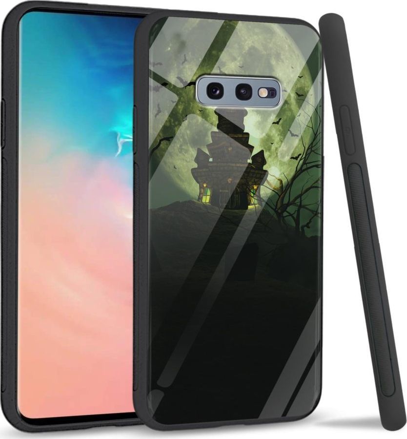 Super Fashion Etui na telefon Samsung Galaxy S10E Premium Case Spooky castle 1