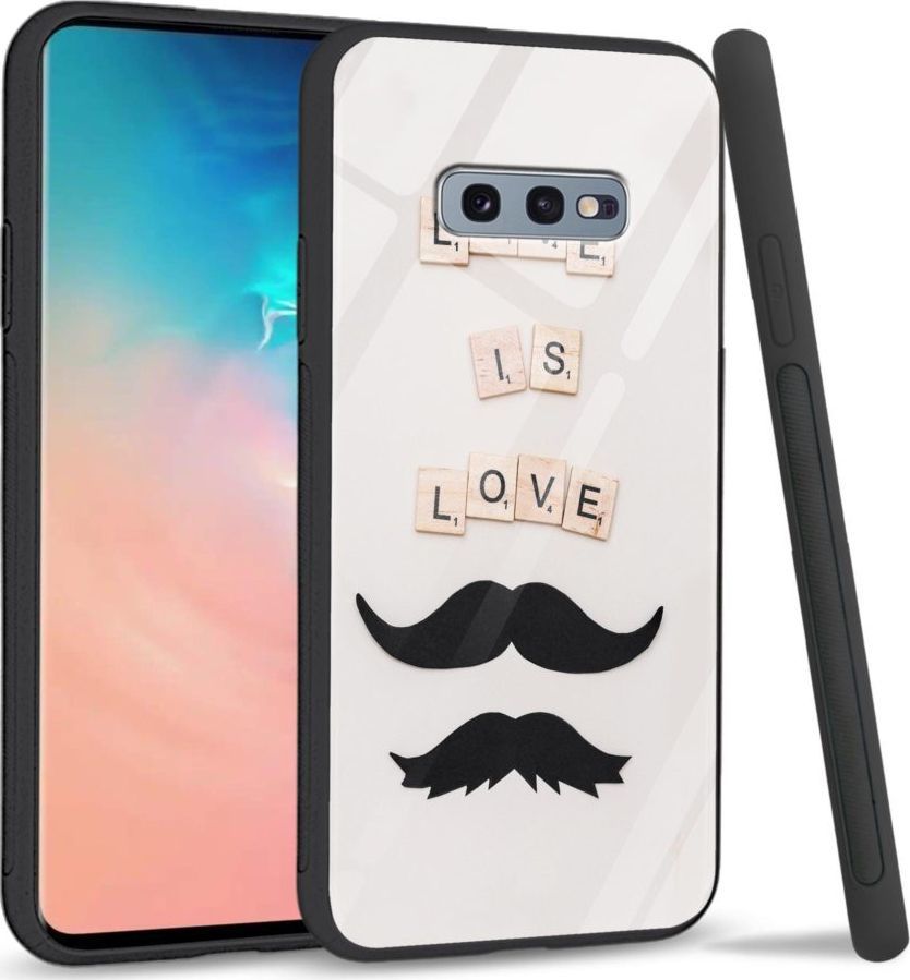 Super Fashion Etui na telefon Samsung Galaxy S10E Premium Case Love is love 1