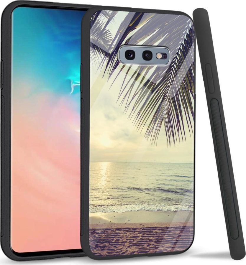 Super Fashion Etui na telefon Samsung Galaxy S10E Premium Case Beach side 1
