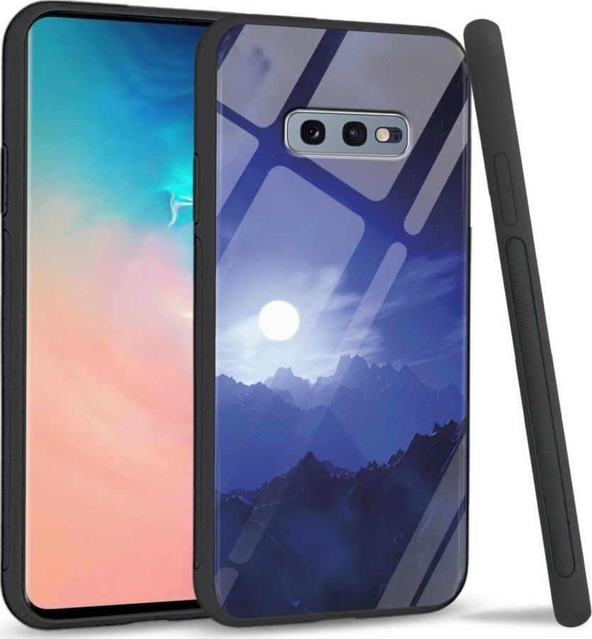 Super Fashion Etui na telefon Samsung Galaxy S10E Premium Case Blue night 1