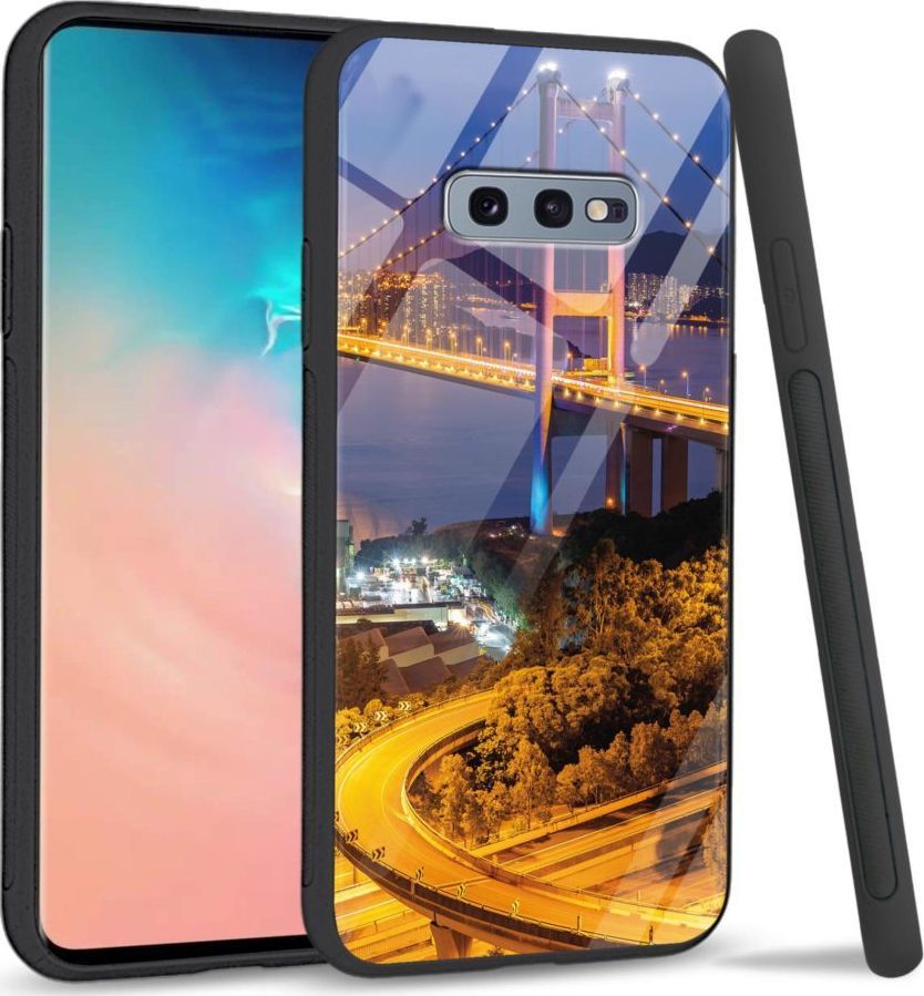 Super Fashion Etui na telefon Samsung Galaxy S10E Premium Case Bridges 1