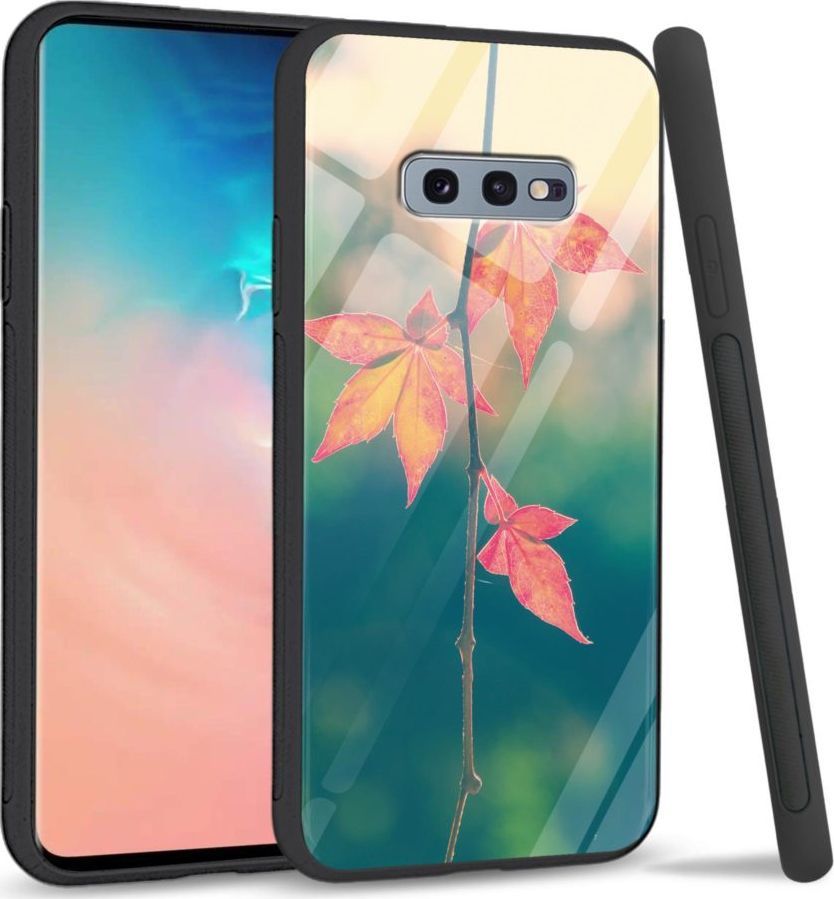 Super Fashion Etui na telefon Samsung Galaxy S10E Premium Case Autumn Leaves 1
