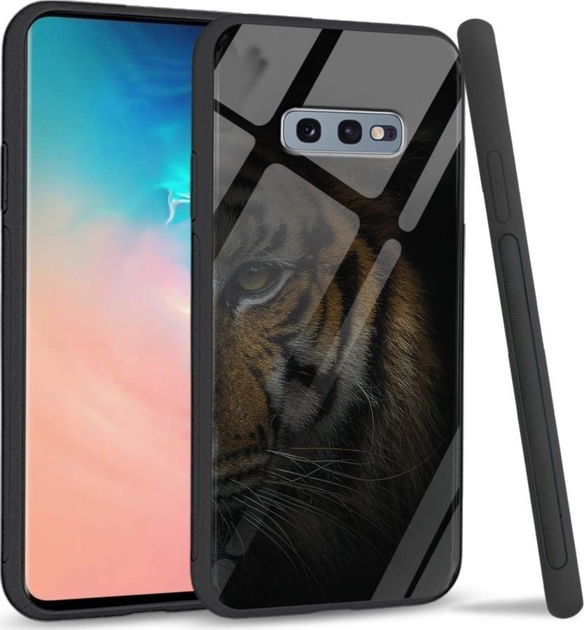 Super Fashion Etui na telefon Samsung Galaxy S10E Premium Case Tiger shadow 1