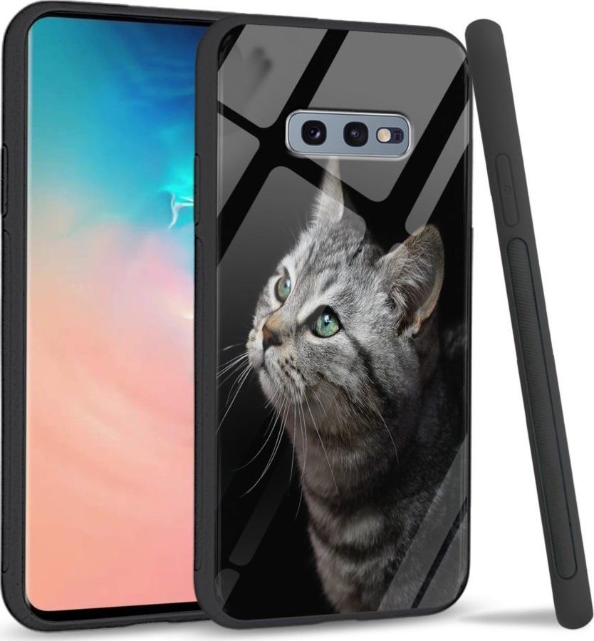 Super Fashion Etui na telefon Samsung Galaxy S10E Premium Case My kitty friend 1