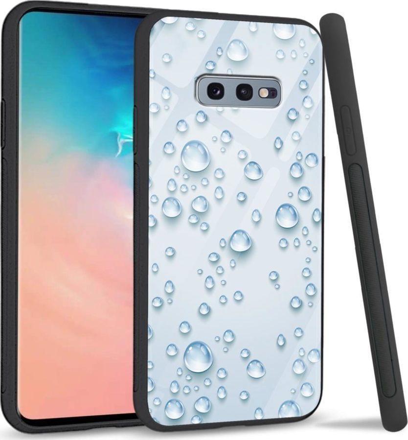 Super Fashion Etui na telefon Samsung Galaxy S10E Premium Case Droplets 1