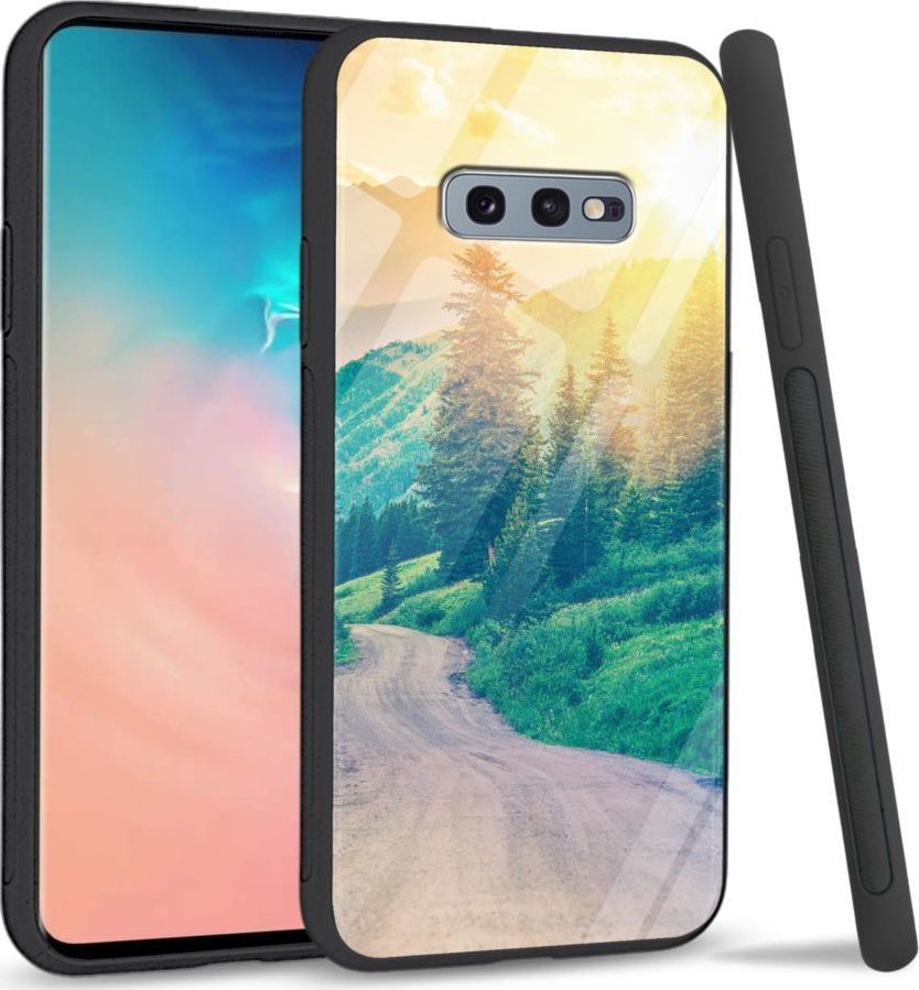 Super Fashion Etui na telefon Samsung Galaxy S10E Premium Case Village roads 1