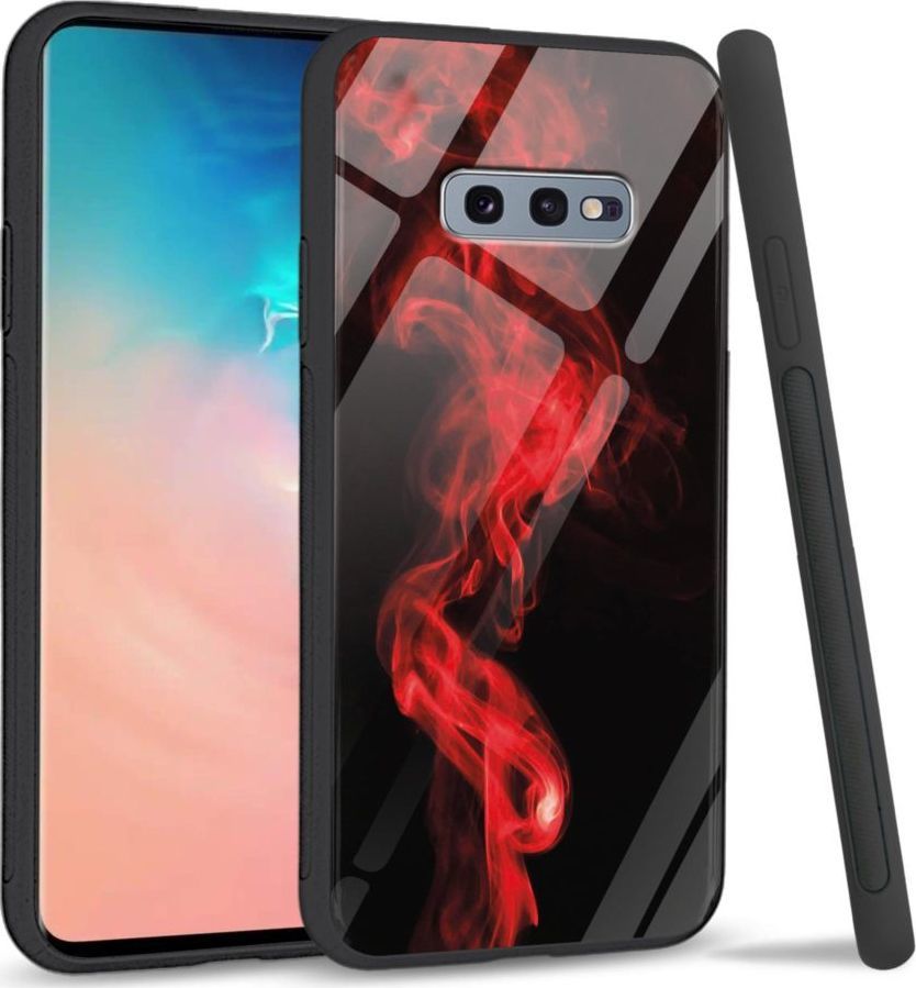 Super Fashion Etui na telefon Samsung Galaxy S10E Premium Case Red smoke 1