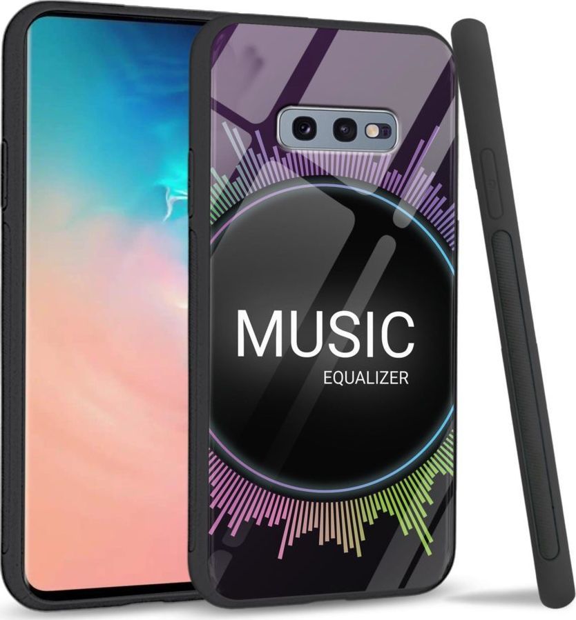 Super Fashion Etui na telefon Samsung Galaxy S10E Premium Case Music equalizer 1