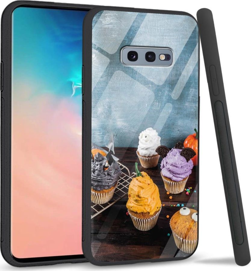 Super Fashion Etui na telefon Samsung Galaxy S10E Premium Case Icecream cupcakes 1