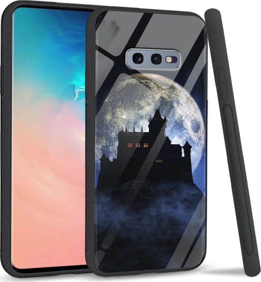 Super Fashion Etui na telefon Samsung Galaxy S10E Premium Case Moon castle 1