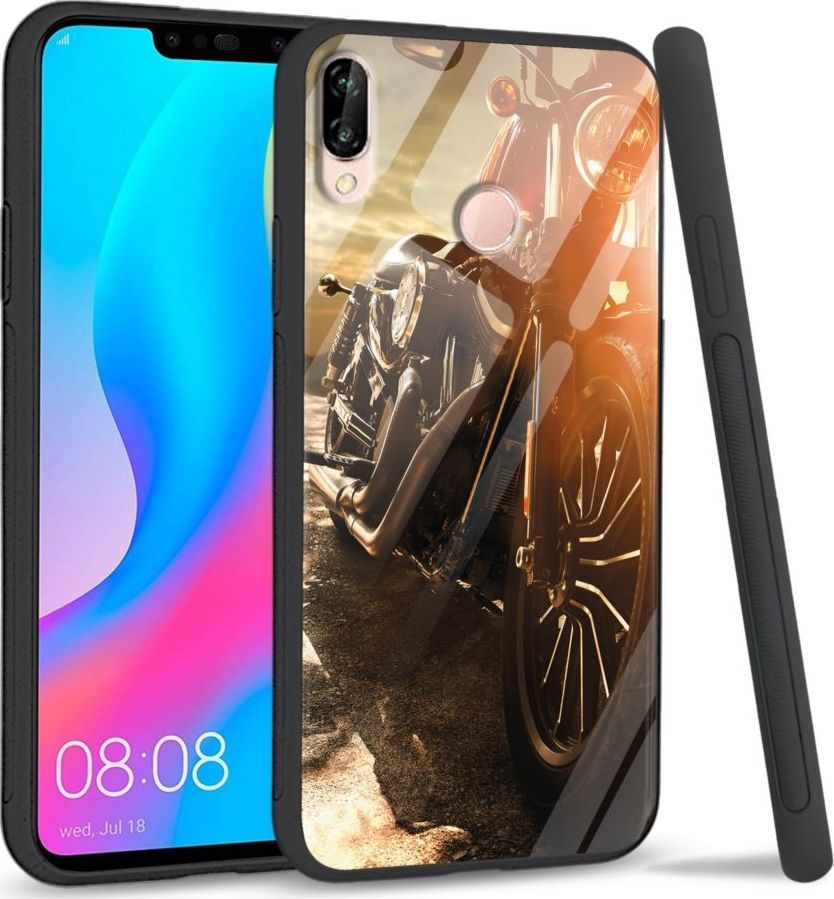Super Fashion Etui na telefon Huawei P20 Lite 2019 Premium Case Harley Davidson 1