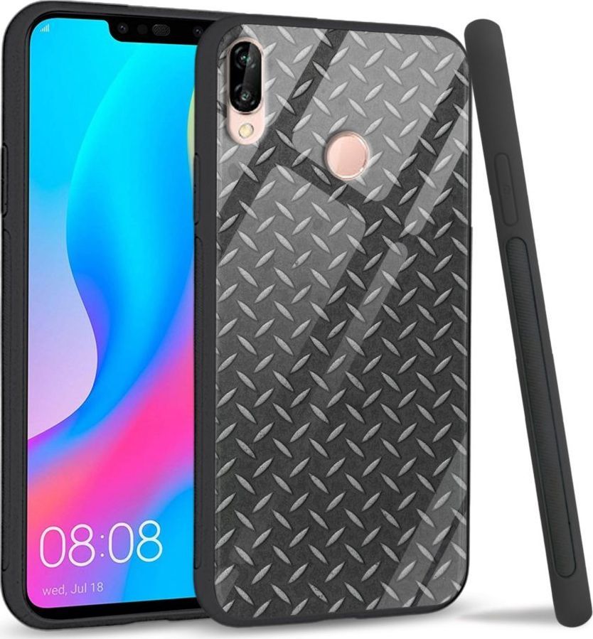 Super Fashion Etui na telefon Huawei P20 Lite 2019 Premium Case Metal 1