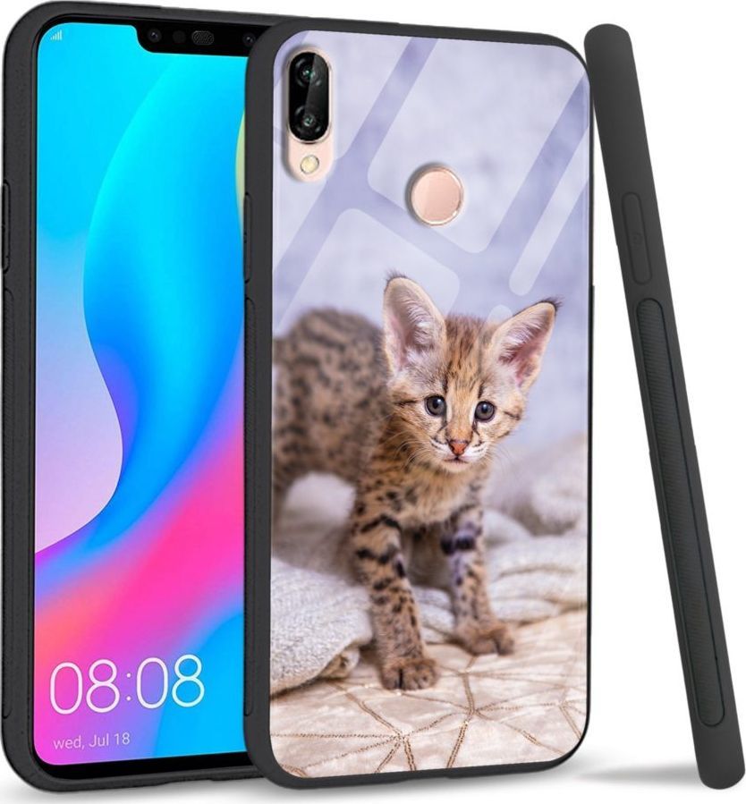 Super Fashion Etui na telefon Huawei P20 Lite 2019 Premium Case Baby kitty 1
