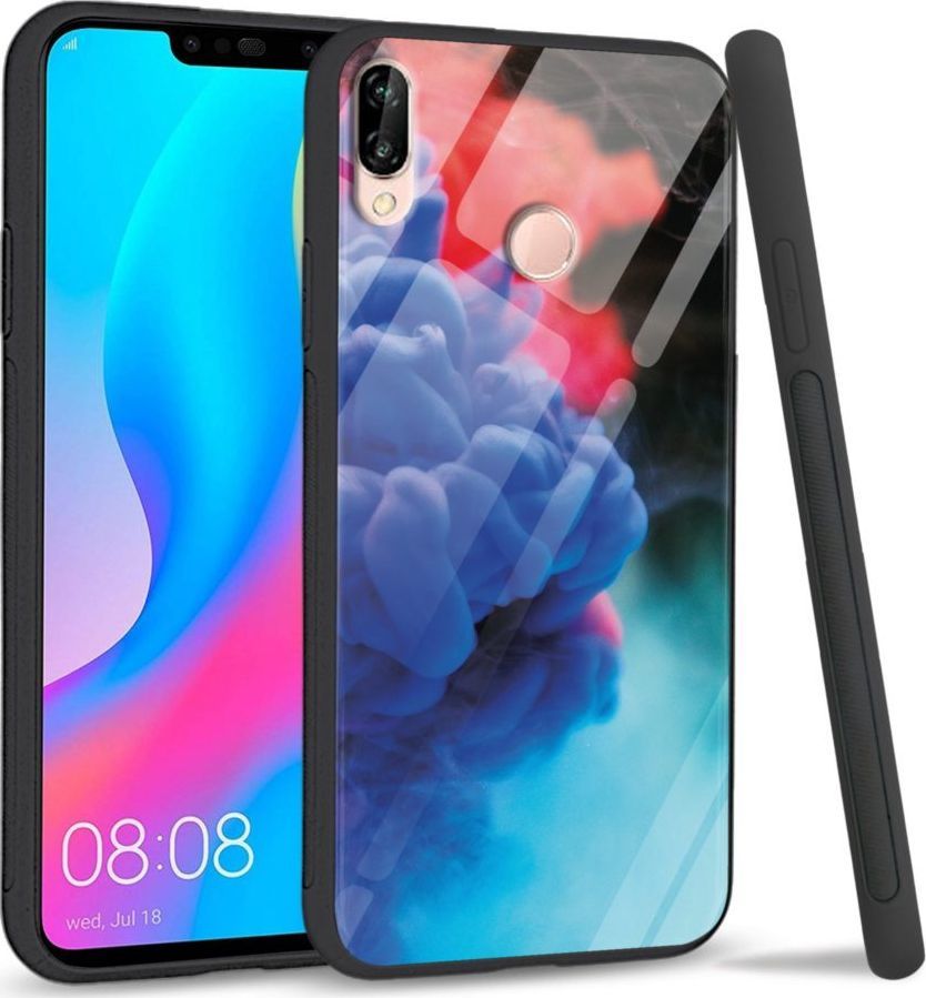 Super Fashion Etui na telefon Huawei P20 Lite 2019 Premium Case Water color 1