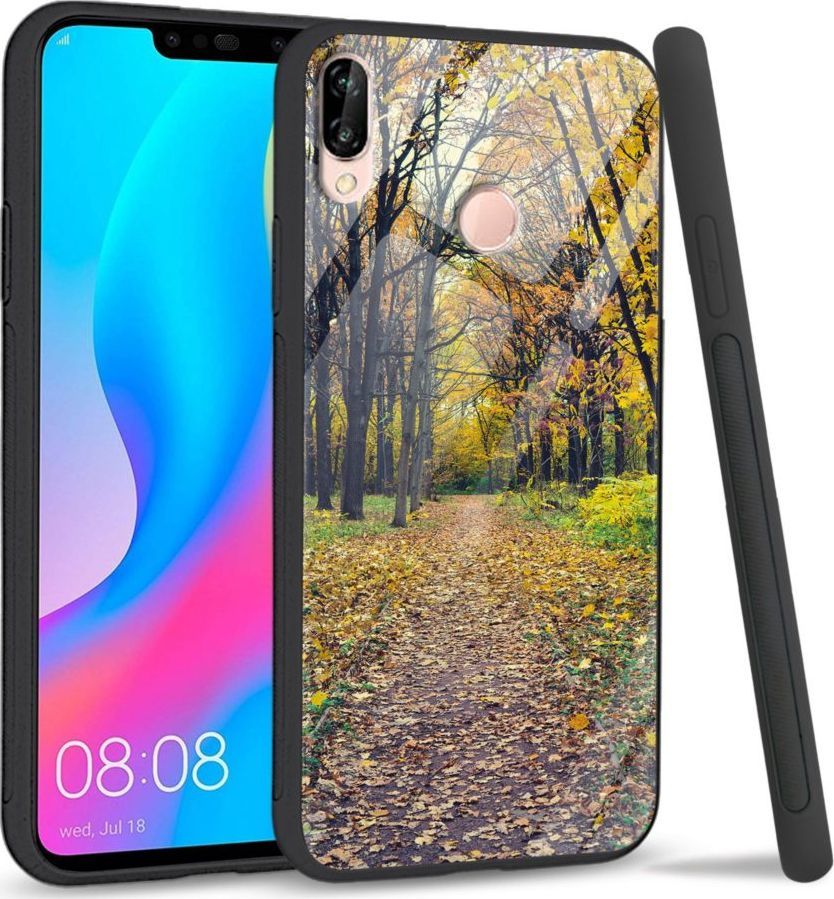 Super Fashion Etui na telefon Huawei P20 Lite 2019 Premium Case Walk in Park 1