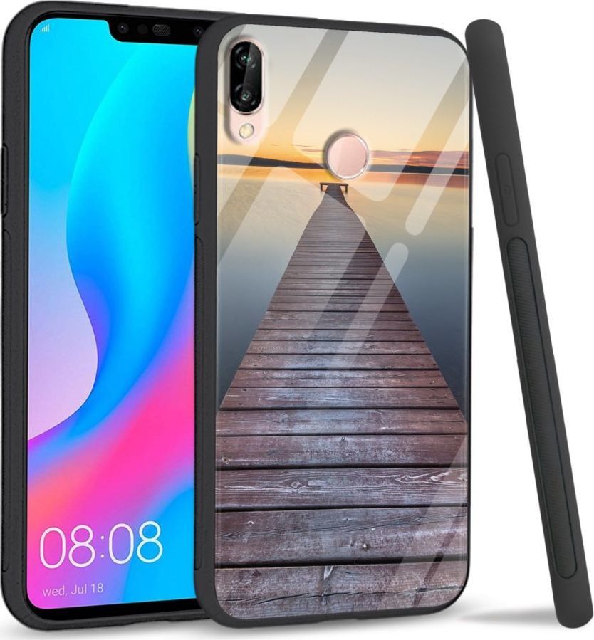 Super Fashion Etui na telefon Huawei P20 Lite 2019 Premium Case Pier 1