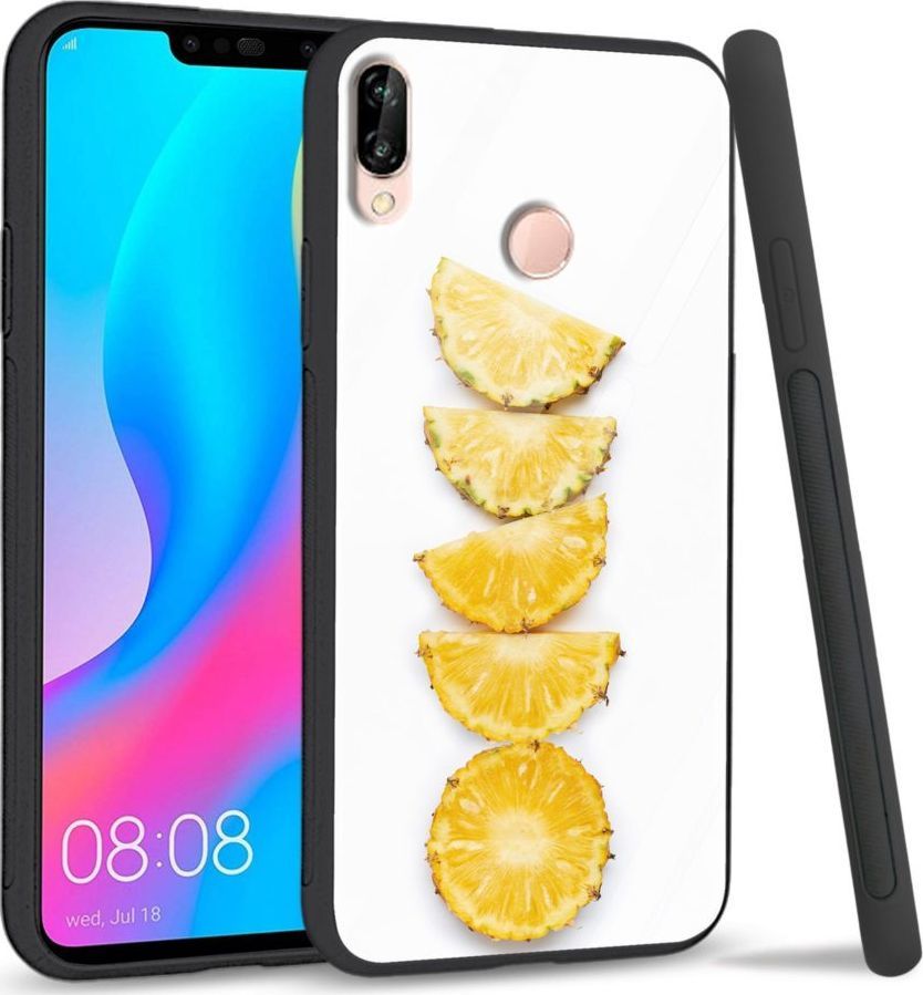 Super Fashion Etui na telefon Huawei P20 Lite 2019 Premium Case Pineapple pieces 1
