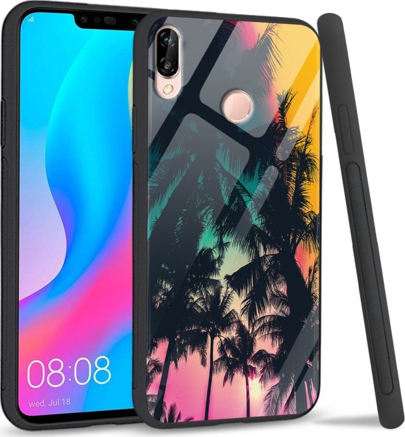 Super Fashion Etui na telefon Huawei P20 Lite 2019 Premium Case Trance 1