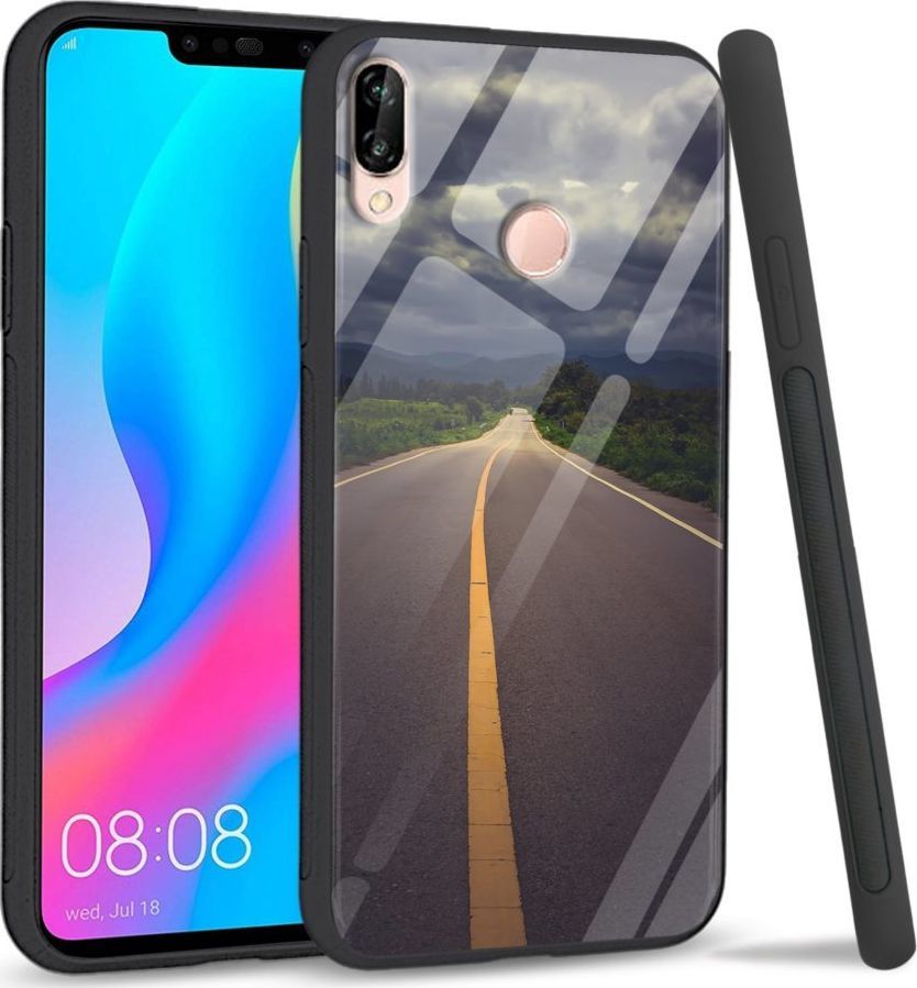 Super Fashion Etui na telefon Huawei P20 Lite 2019 Premium Case Road to Heaven 1