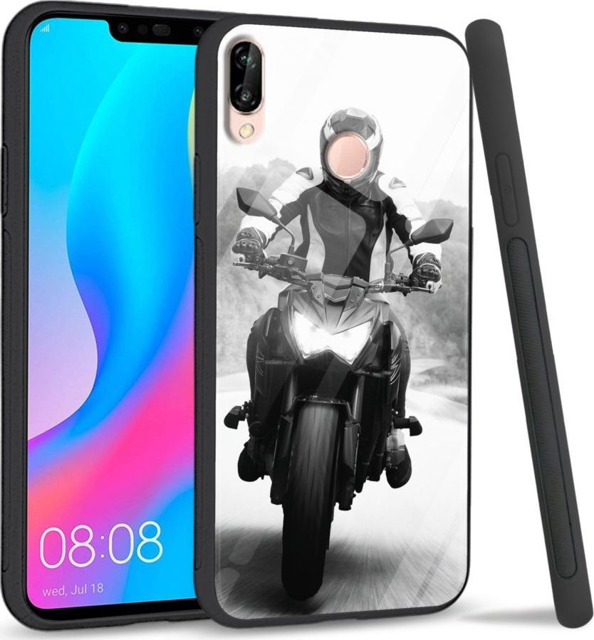 Super Fashion Etui na telefon Huawei P20 Lite 2019 Premium Case Racer 1