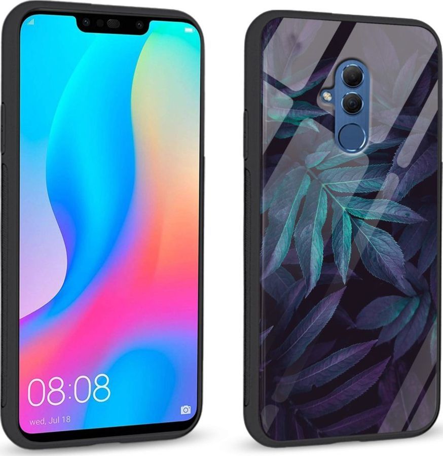 Super Fashion Etui na telefon Huawei Mate 20 Lite Premium Case Night leaves 1