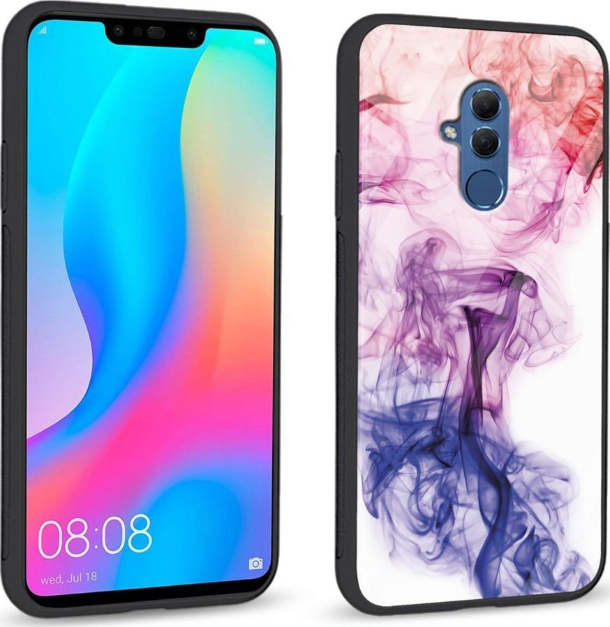 Super Fashion Etui na telefon Huawei Mate 20 Lite Premium Case Smoke abstract 1